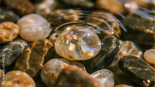 Fototapeta Pebbles underwater