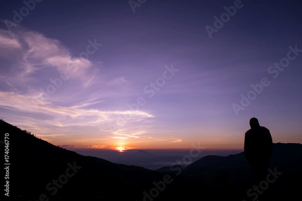 Obraz Watching Sunrise