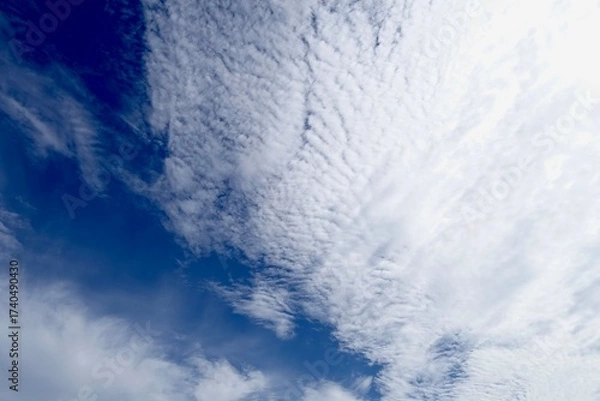 Obraz blue sky background