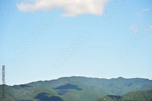 Obraz のどかな山並み