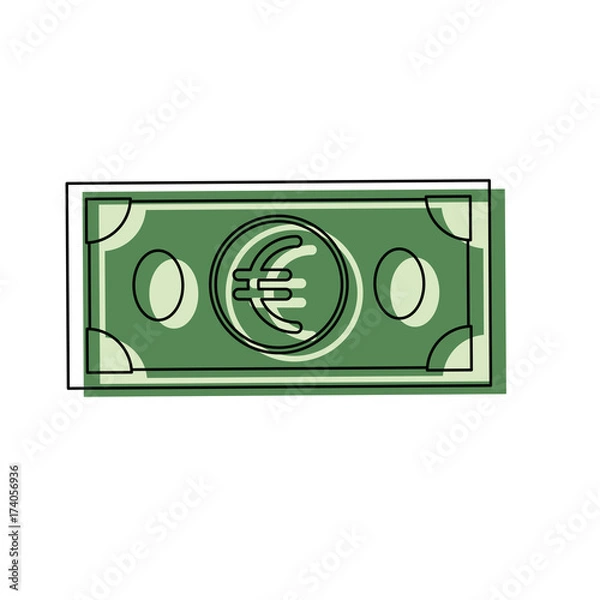 Obraz bill vector illustration