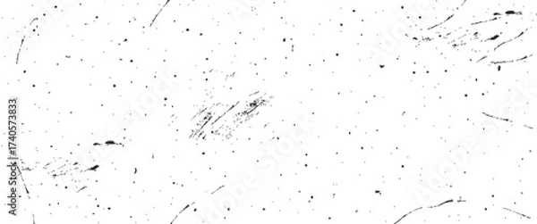 Fototapeta Speckled gritty background. Seamless grunge speckle texture. Splattered particles, splashes, drops wallpaper. Vector illustration.