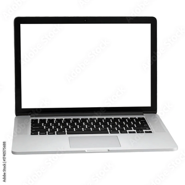 Obraz Laptop computer with blank screen