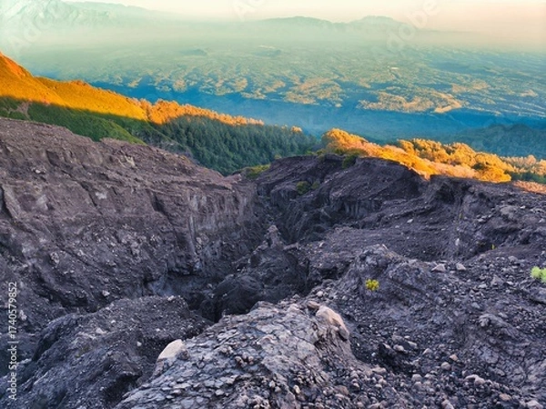 Fototapeta Raung volcano