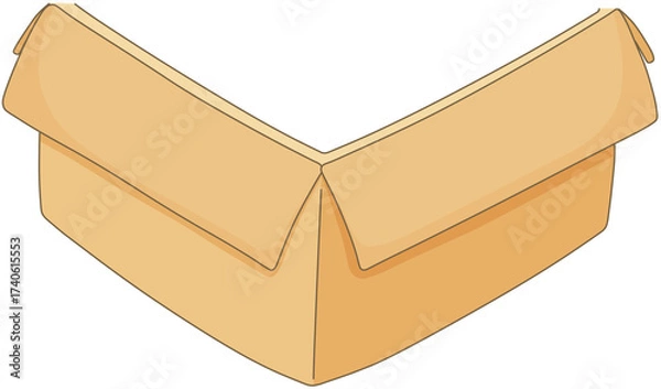 Obraz 종이상자_닫힌카톤박스