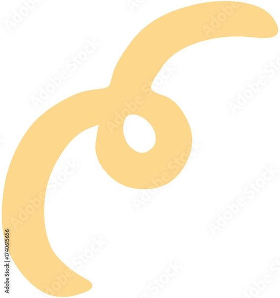 Obraz 캐러멜드리즐_곡선장식패턴