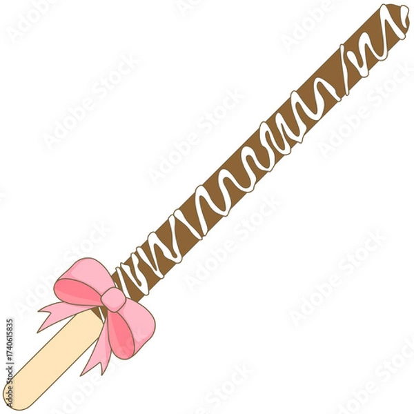 Obraz 빼빼로_화이트드리즐_기본형