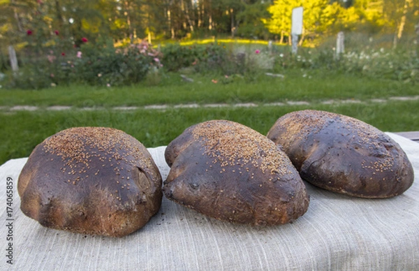 Fototapeta Home made bread