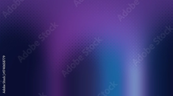 Fototapeta Dotted Purple Gradient Texture, Modern Patterned Backdrop, Elegant Abstract Overlay