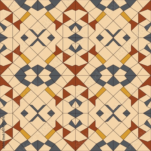 Fototapeta Seamless pattern texture. Repeat pattern. Vector illustration.