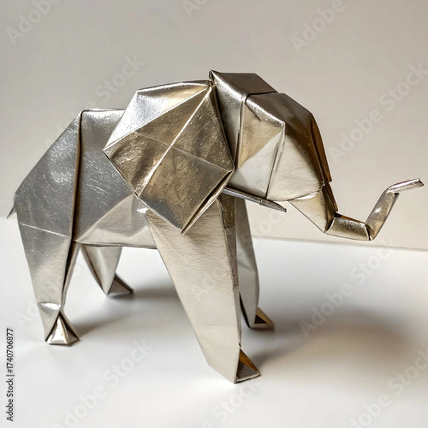 Fototapeta 3d render of a golden symbol
