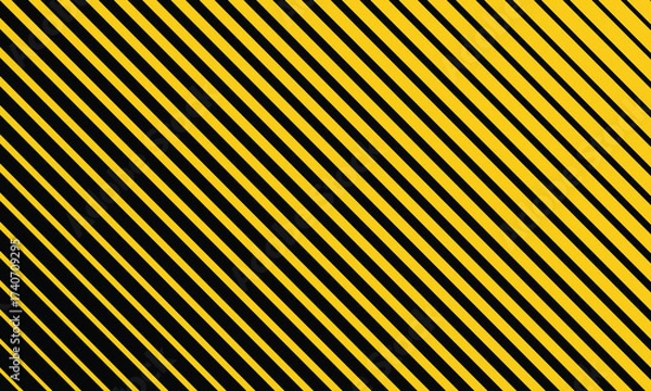Fototapeta Modern background of yellow and black diagonal lines