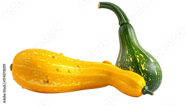 Fototapeta  Modern lau duo collection highlighting fresh green produce, isolated on transparent background