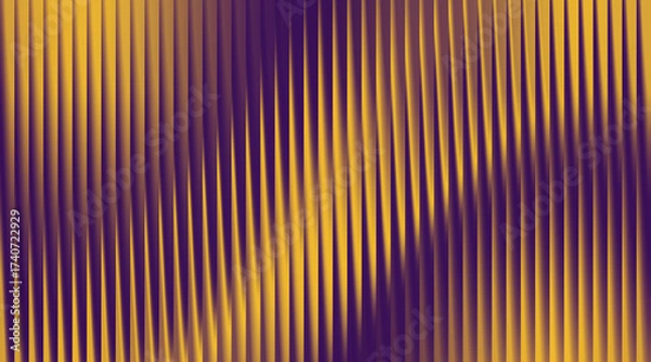 Fototapeta Abstract background with vertical lines in gold and purple colors.