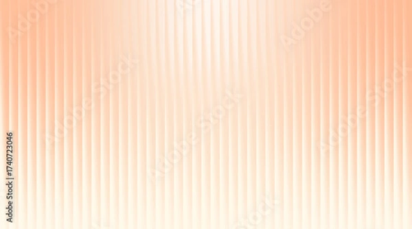 Fototapeta Abstract vertical lines create a soft, blurred background with a gradient of peach and white.