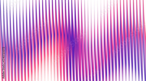 Fototapeta Abstract vertical lines with a gradient of pink, purple, and white colors, creating a visual texture.