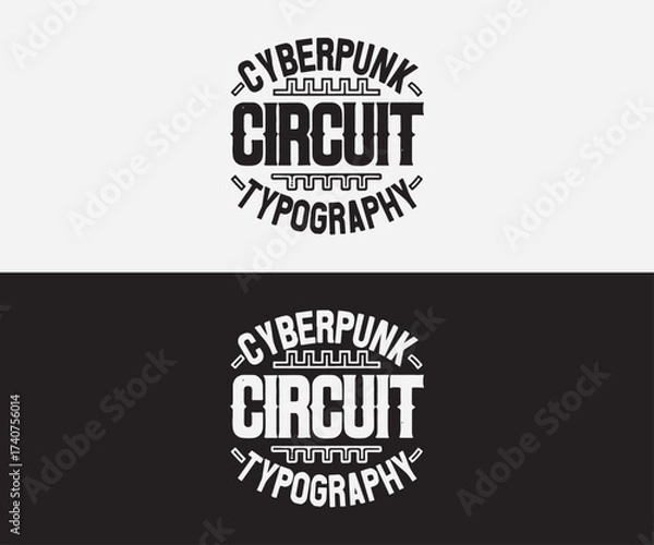 Obraz Creative Branding illustration T-shirt EPS Print-Ready Design Templates