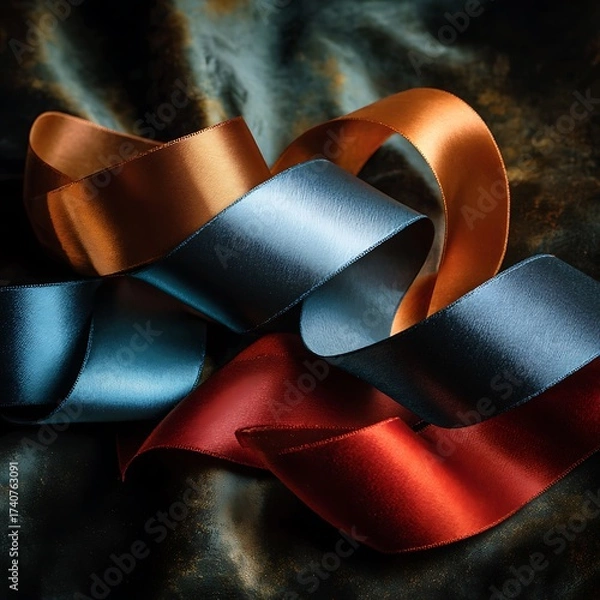 Fototapeta red bow tie