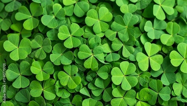 Fototapeta Clover field