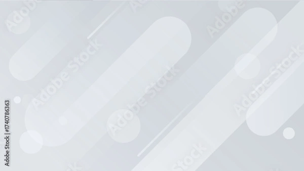 Obraz グレーのグラデーション抽象背景、ポップなモダンデザイン