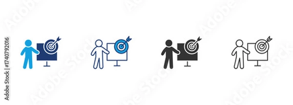 Fototapeta Specific Icon Set Multiple Style Collection