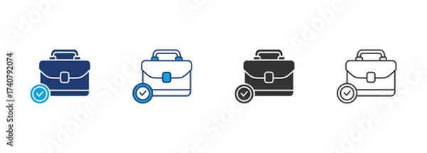 Fototapeta Capability Icon Set Multiple Style Collection