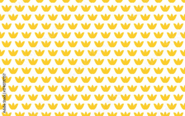 Obraz Wheat pattern vector on white background. Oat or Grain pattern. Paddy backdrop.