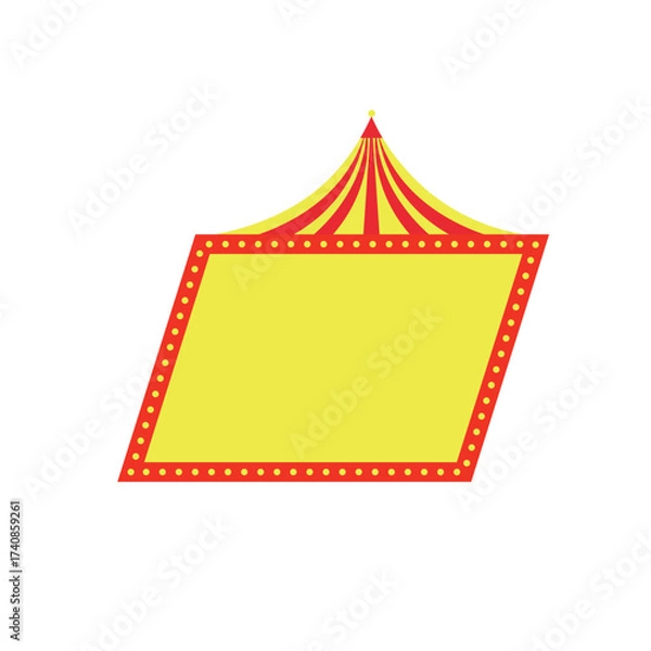 Fototapeta Carnival Text Box