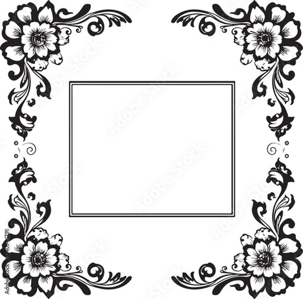Obraz Floral Frame Bundle
