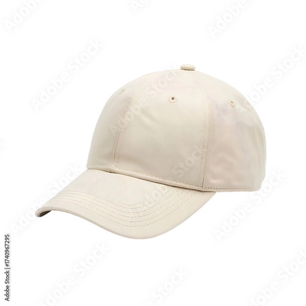 Obraz Versatile Beige Cap - Adjustable and Casual