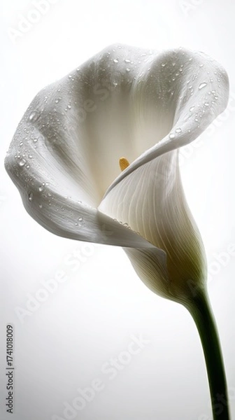 Obraz Elegant White Calla Lily Closeup