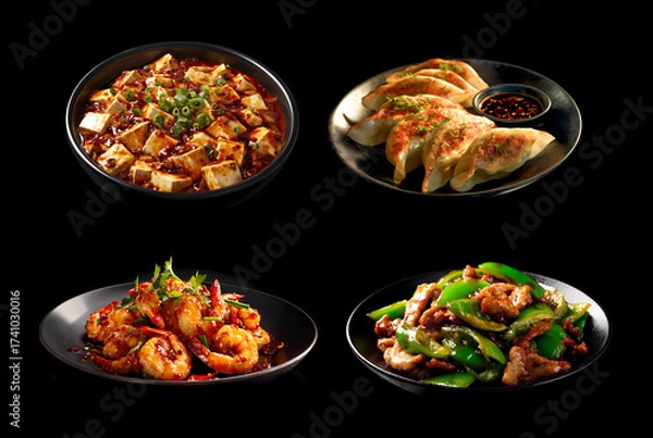 Fototapeta いろいろな中華料理