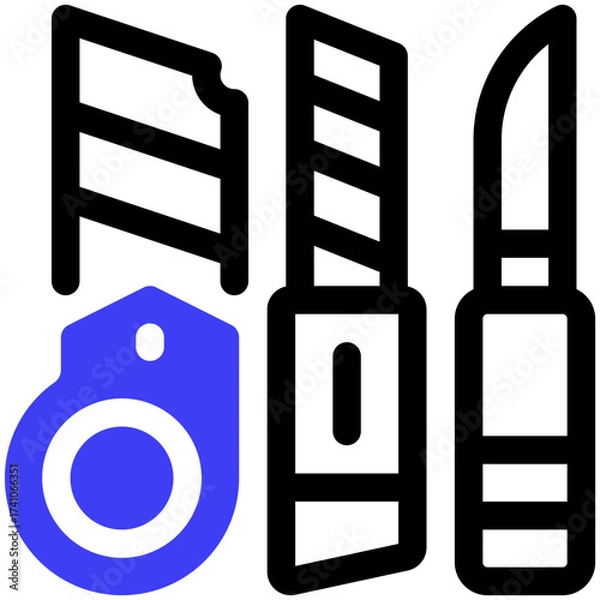 Fototapeta Cutter Icon