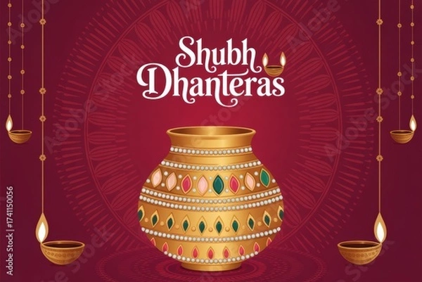 Obraz Happy Dhanteras Modern Design
