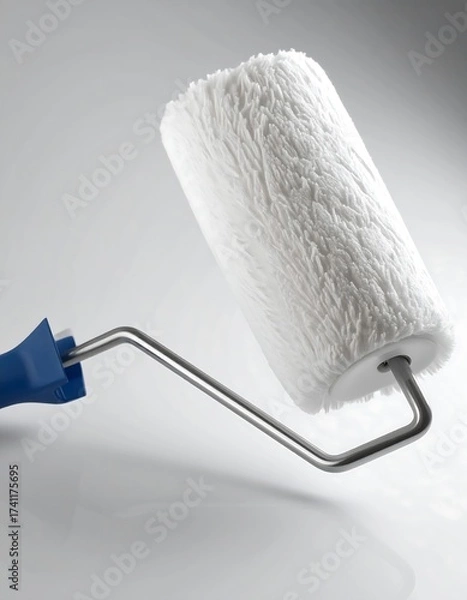 Obraz Paint roller with a metal handle