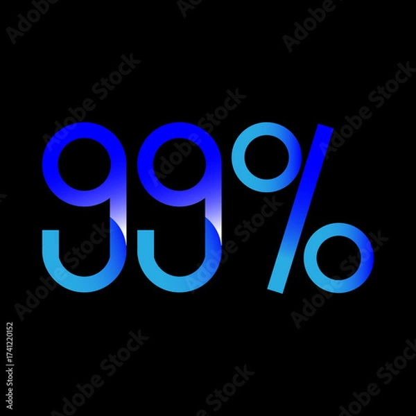 Obraz 99% label