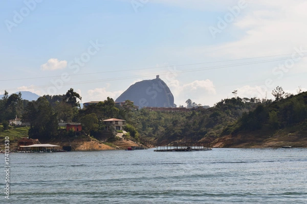 Obraz Peñon lejano de Guatapé