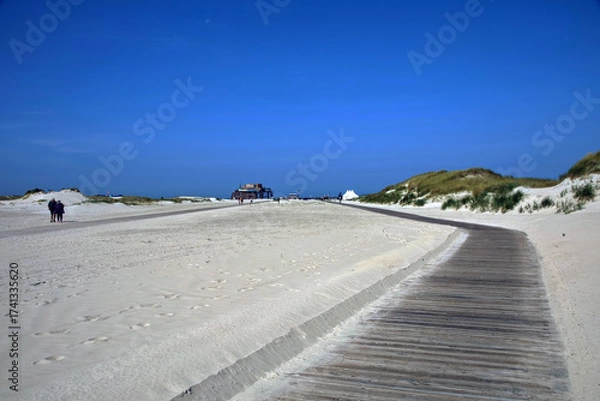 Obraz Strand bei Sankt Peter Ording