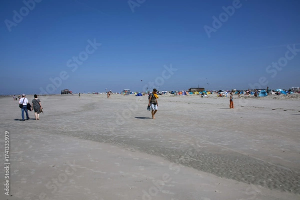 Obraz Strand bei Sankt Peter Ording