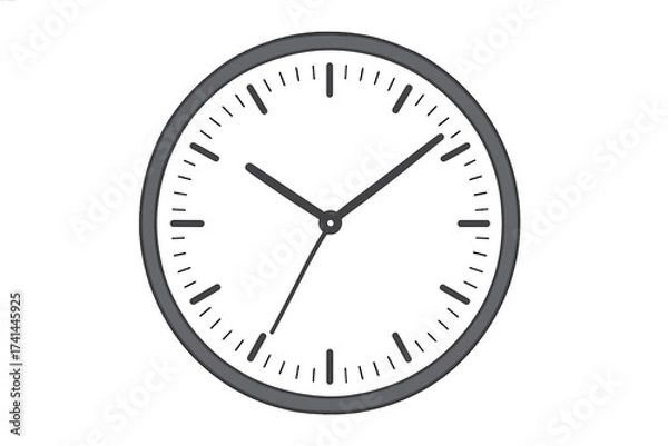 Fototapeta Speedometer Vector Illustration with Transparent Background, Realistic Speed Gauge Icon, Automotive Dashboard Instrument Panel, Car Meter Digital Design, Vehicle Speed Measurement