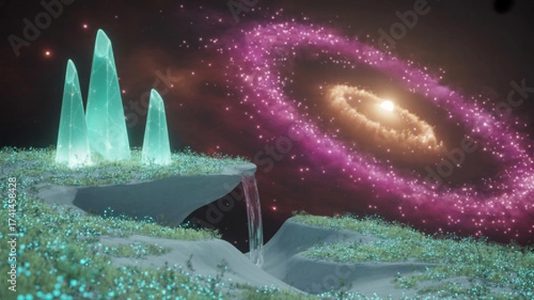 Obraz Galaxy 4K Desktop Wallpaper