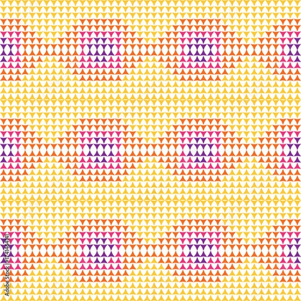 Fototapeta Abstract colorful background with circles, a vibrant seamless pattern texture design featuring dots, light, and geometric shapes like a rainbow mosaic disco illustration