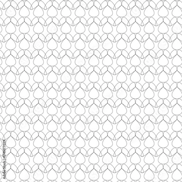 Obraz Elegant Seamless Pattern: Geometric Design with Abstract Elements