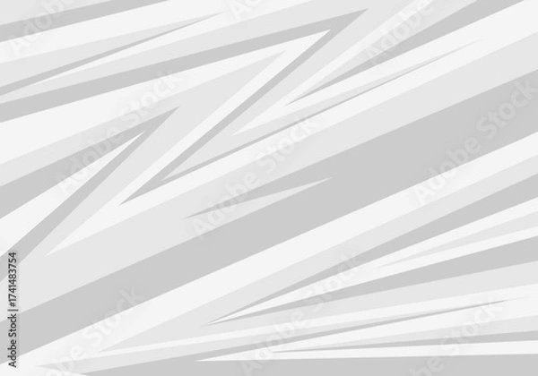 Fototapeta minimalist and modern white striped sport background with empty space