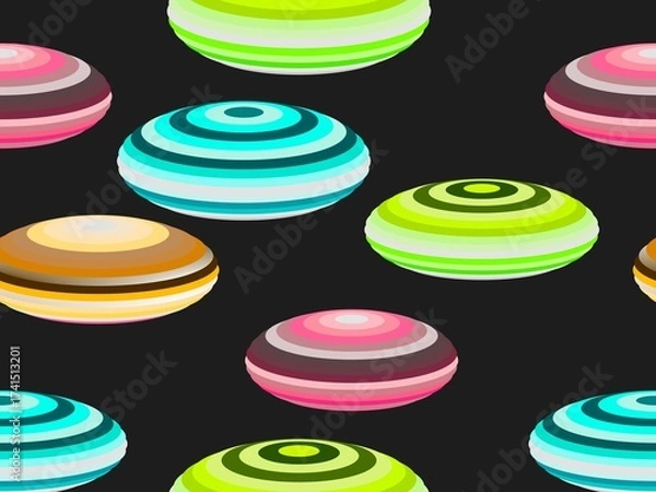 Obraz seamless background with circles