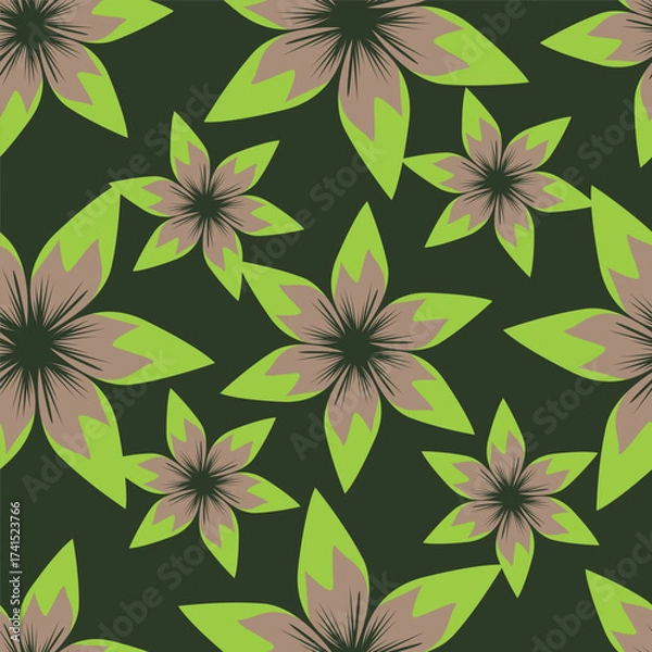 Obraz seamless floral pattern