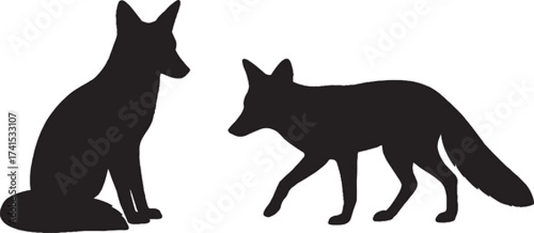 Fototapeta Red Fox Standing in Green Forest

Arctic White Fox Sitting in Snow Landscape

Cute Baby Fox Cub Playing Outdoors

Fennec Fox with Big Ears in Desert Sand

Wild Fox Walking in Autumn Forest

Fox Silhou