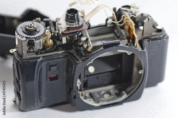 Fototapeta Broken camera