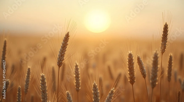 Obraz Einkorn wheat field