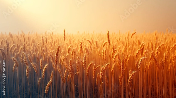 Obraz Emmer wheat field